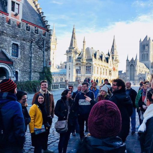 TOUR GHENT GIDS RONDLEIDING WALKING GENT